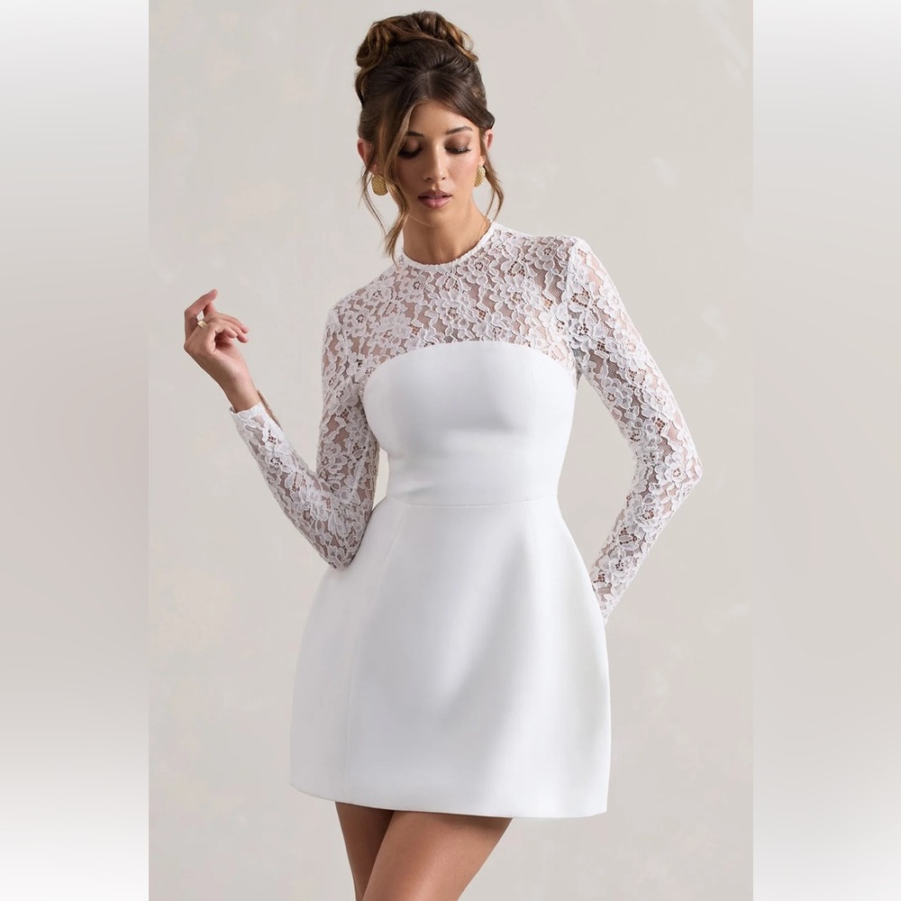CLUB L LONDON - Little White Dress